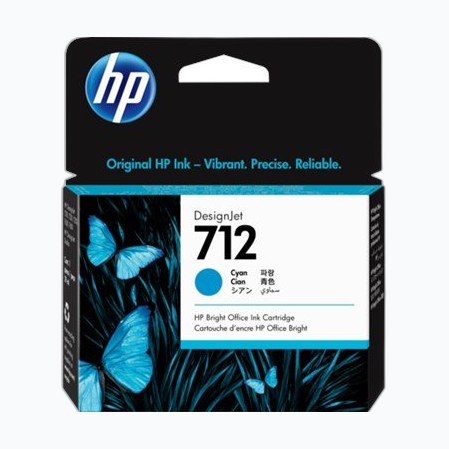 HP 712 29-ml Cyan DesignJet Ink Cartridge (MC50)