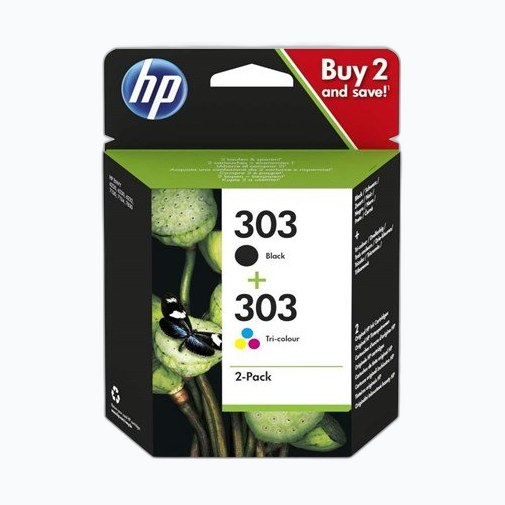 CRT HP303 Pack COMBO (MC24) - Noir et Tricolore