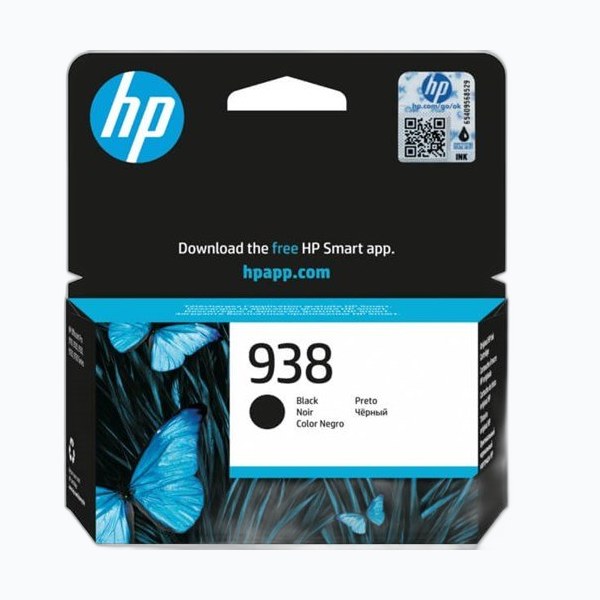 HP 938 Cartouche Encre Authentique Noir - 1 450 pages
