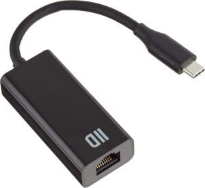 D2 - ADAPTATEUR USB-C (M) vers GbLAN 10/100/1000 câble 9cm