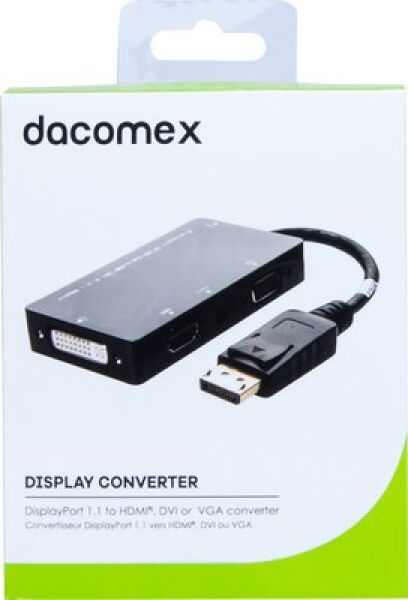 DACOMEX ADAPTATEUR DisplayPort (M) 1.2 vers VGA (F) actif * 127397