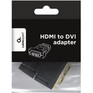 Adaptateur Gembird HDMI femelle (Type A) vers DVI-D mâle (Noir) - A-H