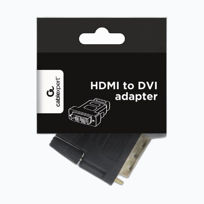 Adaptateur Gembird HDMI femelle (Type A) vers DVI-D mâle (Noir) - A-H