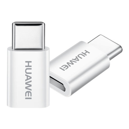 Adaptateur Micro USB vers USB Type-C Huawei - Dongle Blanc