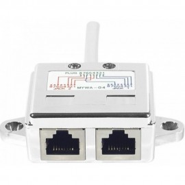 ECLATEUR DE PORT RJ45 (1M/2F) Blindé * 901850