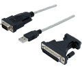 DACOMEX ADAPTATEUR USB2.0 Type-A vers SERIE DB9/DB25 (M) * 151037