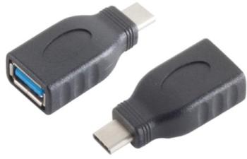 ADAPTATEUR USB-C (M) vers USB3.0 (F) Noir MONOBLOC * 532480