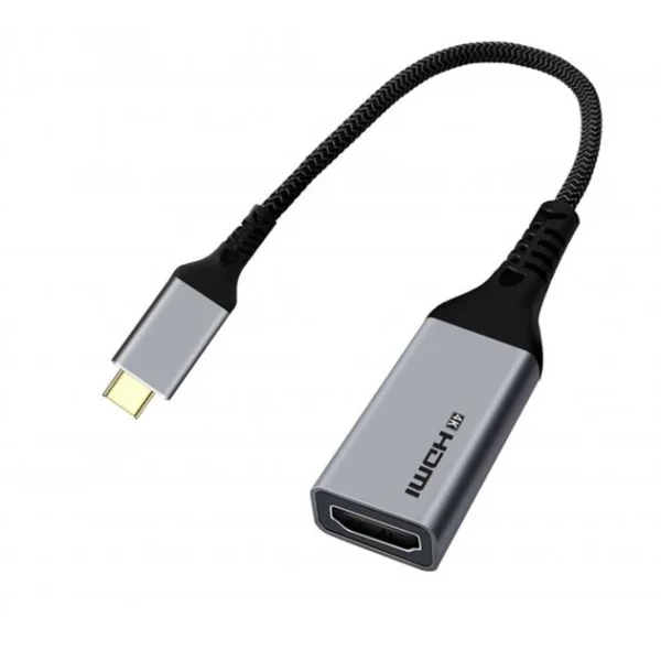Adaptateur USB-C CableXpert vers HDMI M/F (Gris) - A-USB3C-HDMI-01