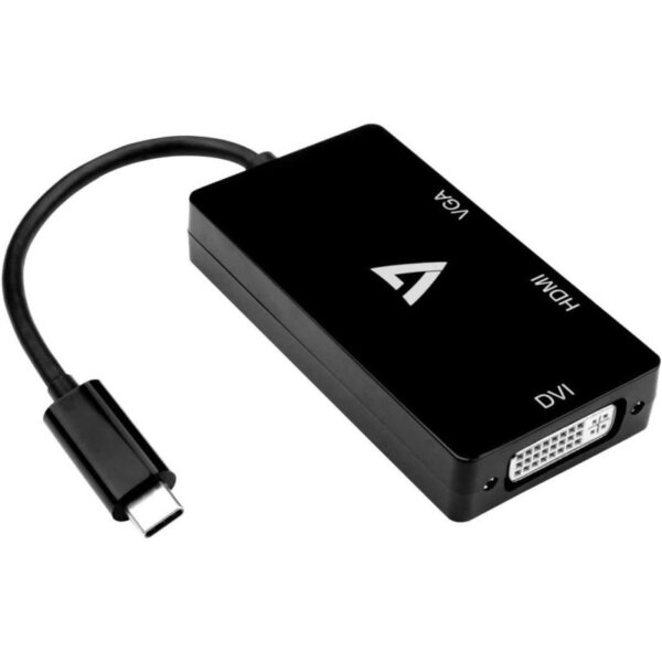V7 ADAPTATEUR Mini-DP (M) vers VGA (F) Noir * PC/Mac