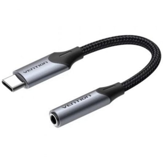 Adapteur Vention USB-C vers Jack 3.5mm 0.1m (Noir) - BGJHA