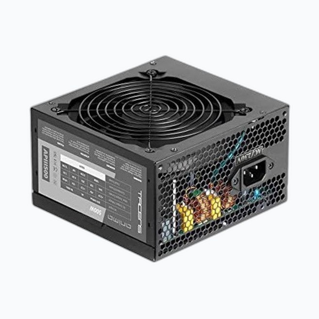 ALIMENTATION DUST ATX 500W (VENTILATEUR 12cm) DU-A50B Black