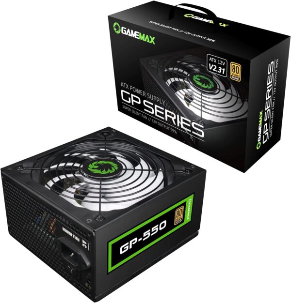 ALIMENTATION GameMAX GP-550 Performance 80+ Bronze ATX 14cm
