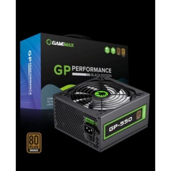 ALIMENTATION GameMAX GP-550 Performance 80+ Bronze ATX 14cm