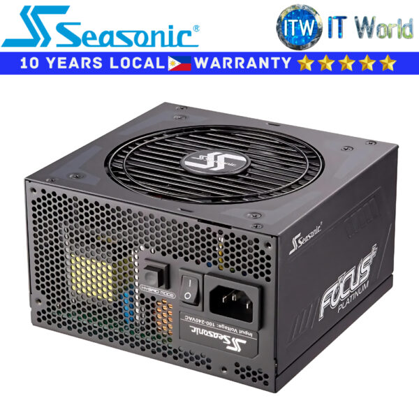 ALIMENTATION SEASONIC ATX 850W 80+ Gold Core GC-850-SRP-CGC851 Noir