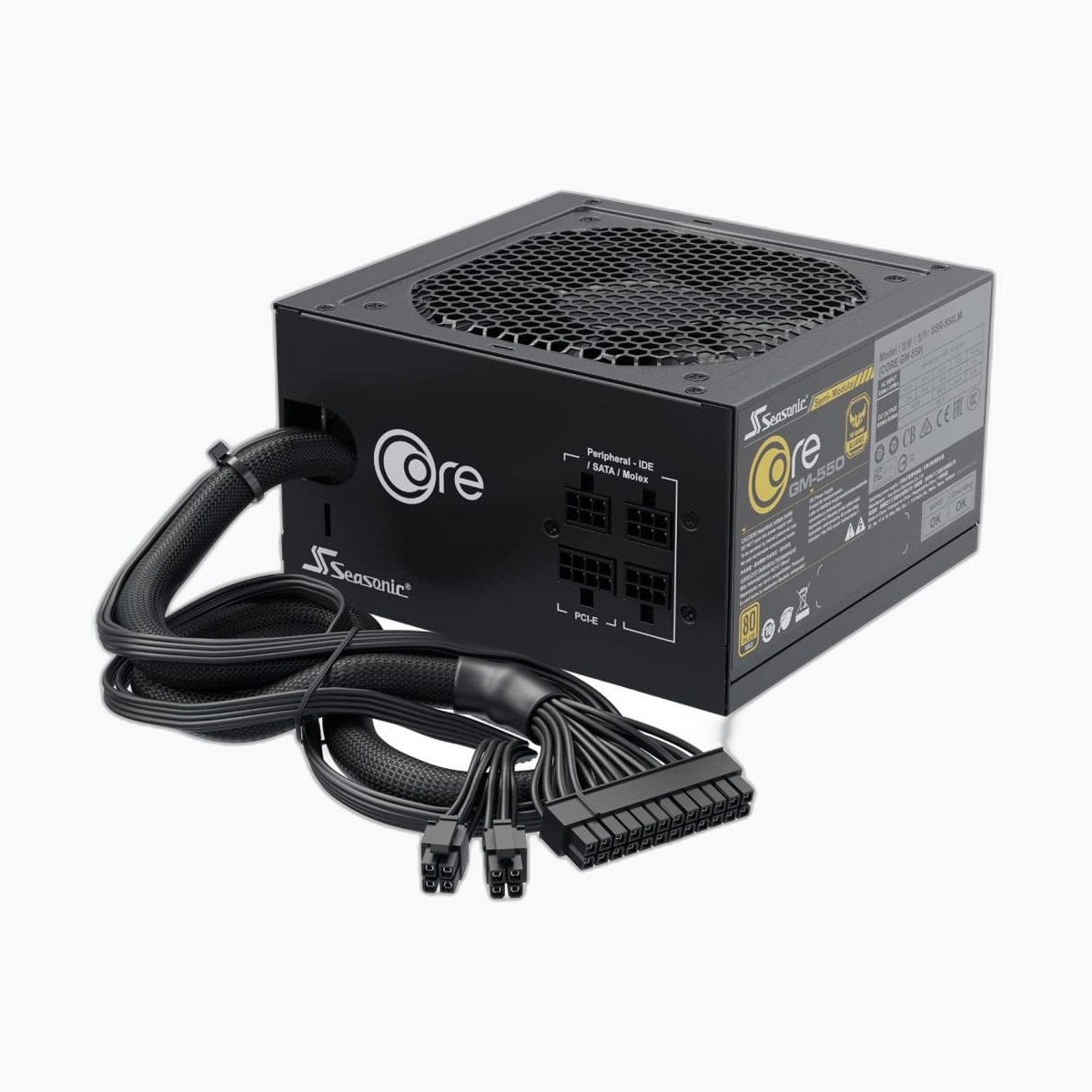 ALIMENTATION SEASONIC ATX 650W 80+ Bronze -Core BC-650 Noir