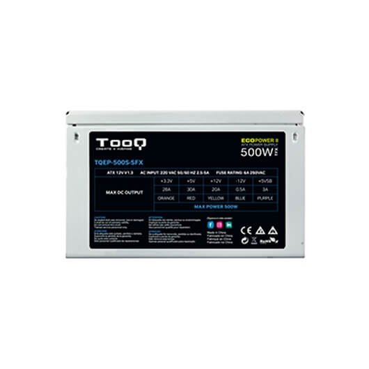 Alimentation SFX TooQ Ecopower II - 500W (OEM) - TQEP-500S-SFX
