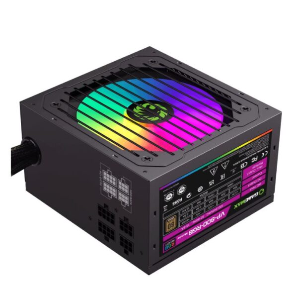 ALIMENTATION GameMAX ATX VP-800-RGB-M 800W 80+ ATX Modulaire