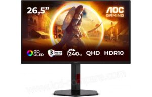 AOC Gaming Q27G4ZDR - G4 Series - moniteur OLED - QHD - 27" - HDR