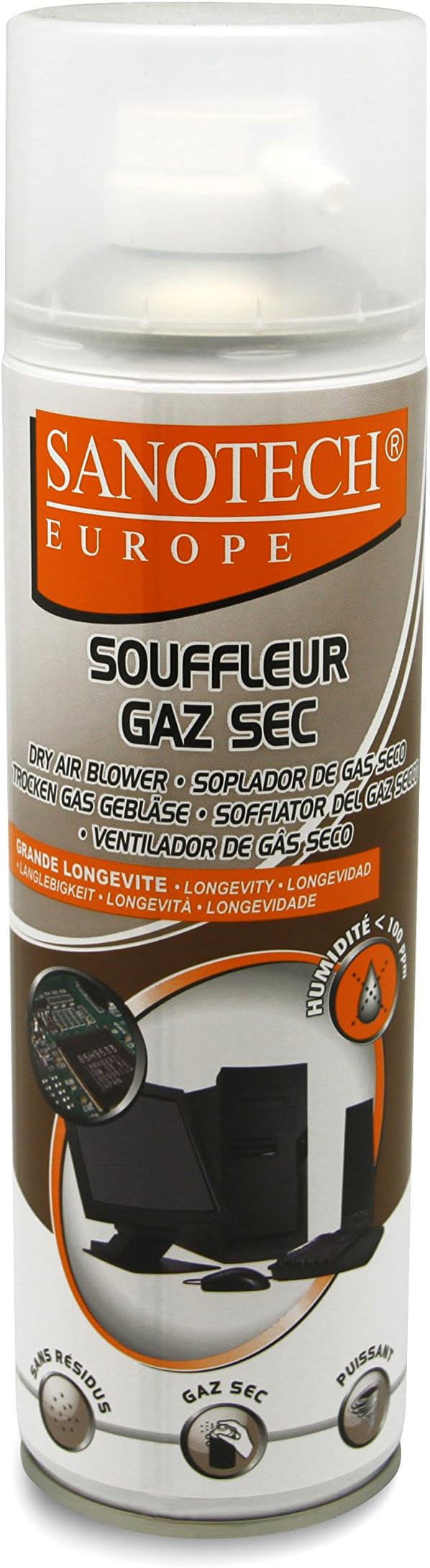 SANOTECH BOMBE AIR SEC vertical 500ml [ref. ST 0610/10]