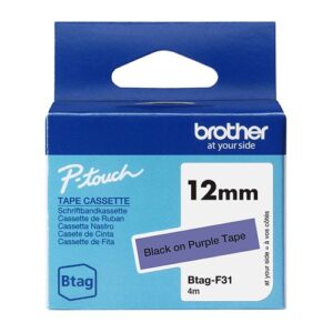 **PROMO** BROTHER 12MM BTAGF31 NOIR SUR VIOLET