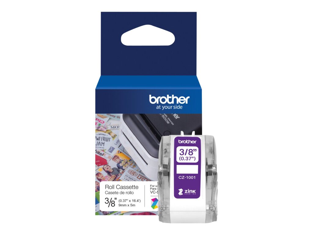 Brother CZ1001 Ruban 9 mm de largeur /SUR COMMANDE