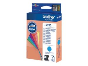 Brother LC223 Cyan cartouche (coli/5)