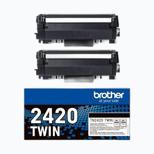 Brother TN2420TWIN 2x Toner 3000p Noir