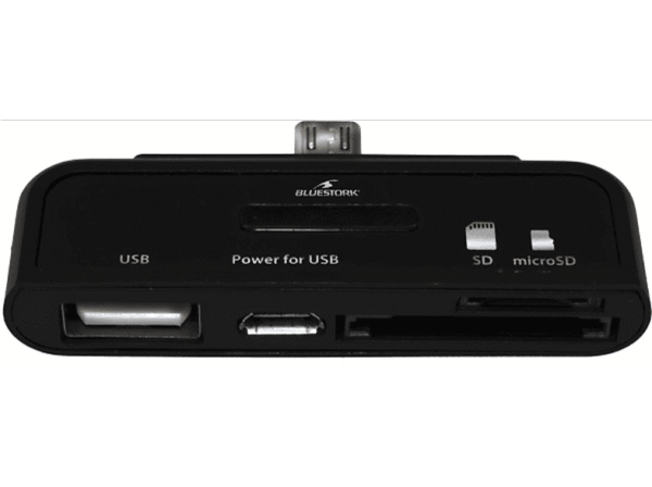 BLUESTORK LECTEUR Cartes SD + Port USB pour iPad/iPhone #FV
