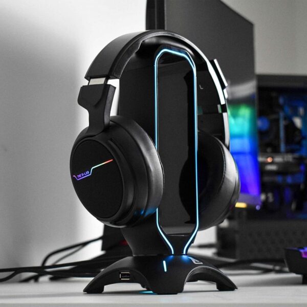 THE G-LAB KORP THALLIUM Casque RGB 7.1 Surround #Bruit USB * PC/PS4