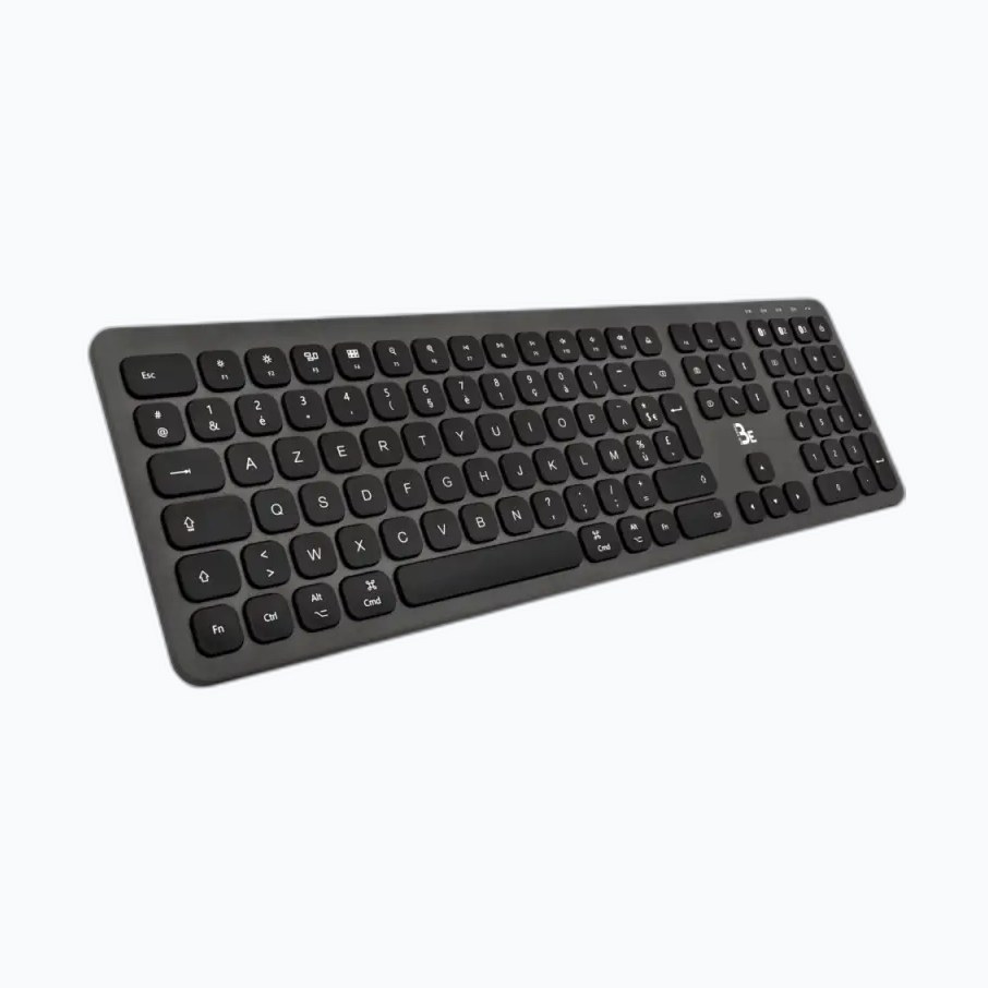 BLUESTORK KB-BT-MAC-B/FR CLAVIER Mac Bluetooth RECHARGEABLE *Noir #FV