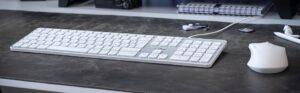 BLUESTORK KB-MAC-W/FR CLAVIER Mac Filaire * BLANC