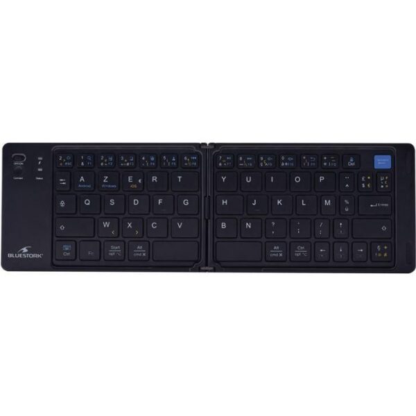 BLUESTORK BS-KB-MINI-FOLD Mini CLAVIER pliable BTO PC/iOS/Android