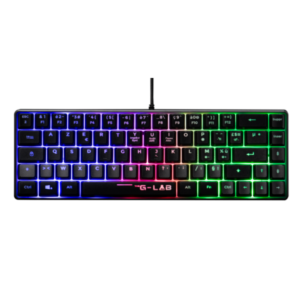 THE G-LAB KEYZ-HYDROGEN FR CLAVIER GAMING Membrane 60% Blanc