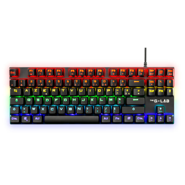 THE G-LAB KEYZ-MERCURY-B CLAVIER GAMING Mécanique TKL Noir