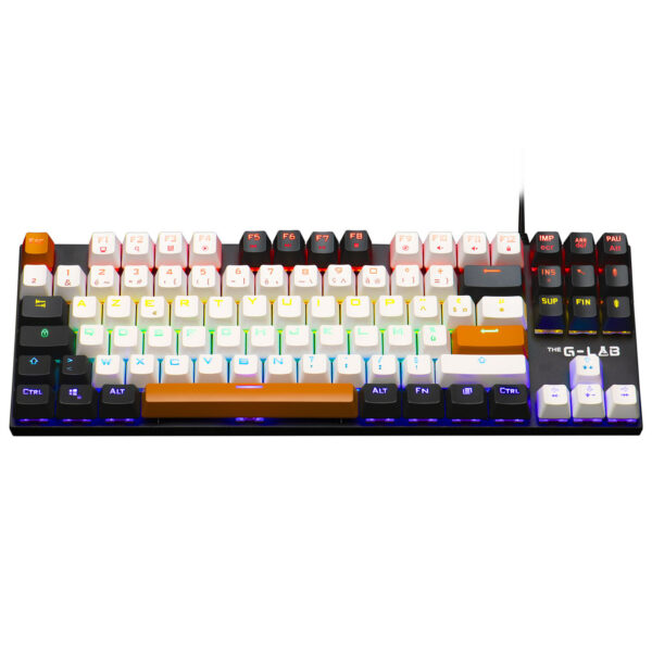THE G-LAB KEYZ-MERCURY-B CLAVIER GAMING Mécanique TKL Noir