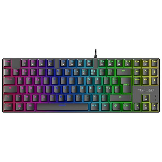 THE G-LAB KEYZ-MERCURY-EX CLAVIER GAMING Mécanique TKL - Noir