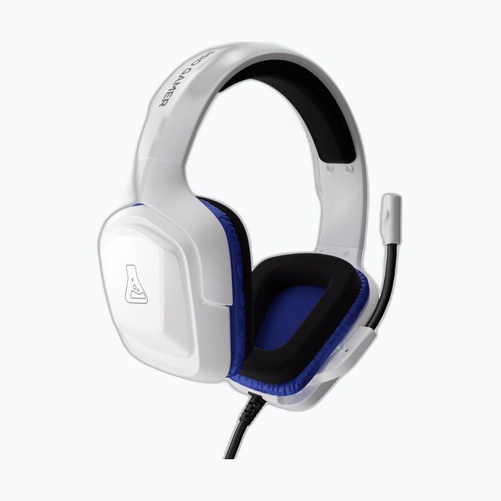 THE G-LAB KORP COBALT Casque GAMING +Micro X-Bass PC/PS4/Xbox * Blanc