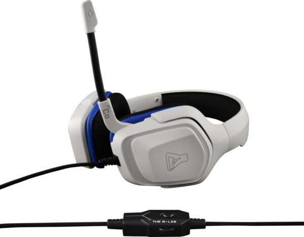 THE G-LAB KORP COBALT Casque GAMING +Micro X-Bass PC/PS4/Xbox * Blanc