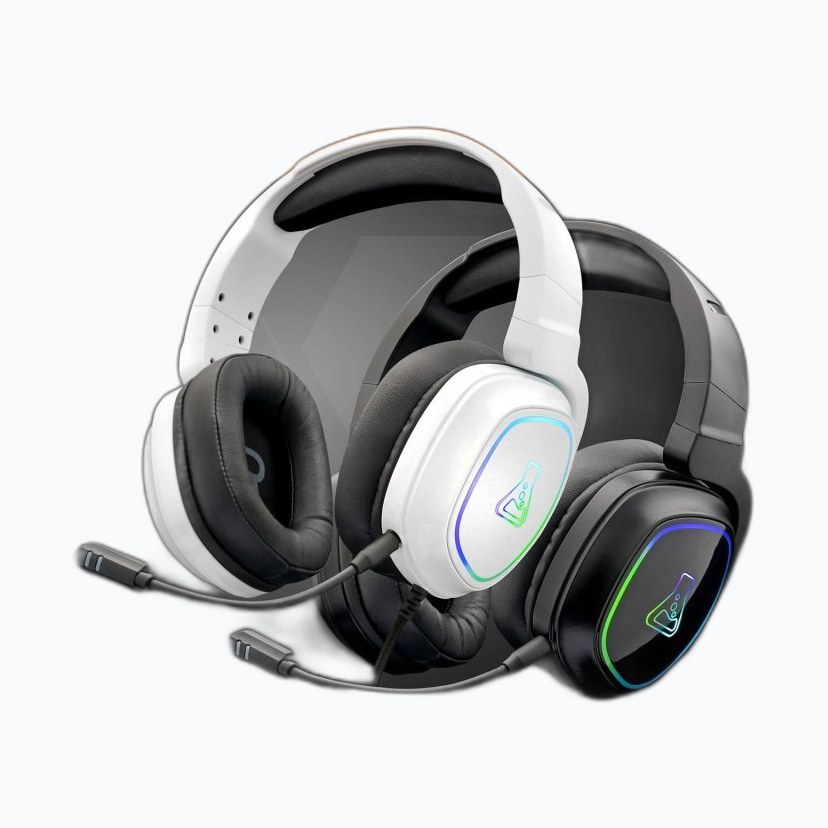 THE G-LAB KORP-RADIUM-BK Casque de jeu compatible PC,PS4,XboxOne