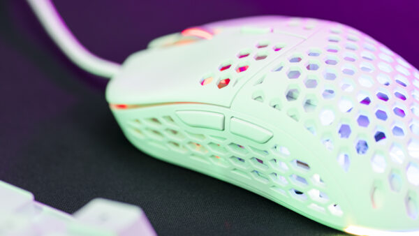 THE G-LAB KEYZ OXYGEN SOURIS GAMING Filaire RGB 6 Boutons-Blanc