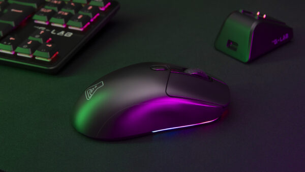 THE G-LAB-KULT TITAN PRO SOURIS GAMING 6b. s/fil 3 modes +support