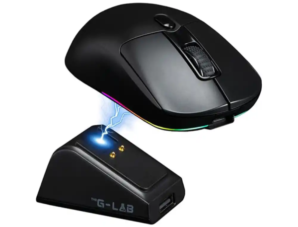 THE G-LAB-KULT TITAN PRO SOURIS GAMING 6b. s/fil 3 modes +support