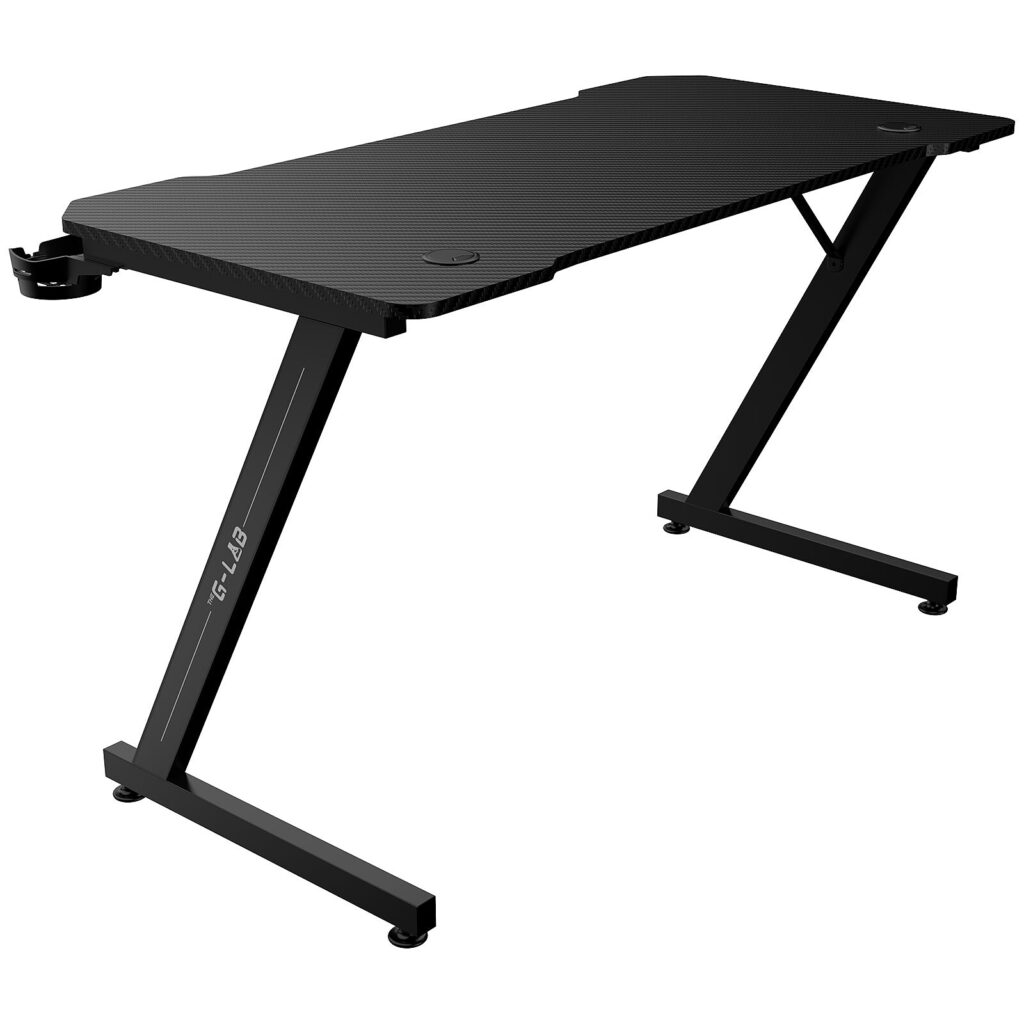 THE G-LAB DESK-YTTRIUM Bureau GAMING 120x60x75cm