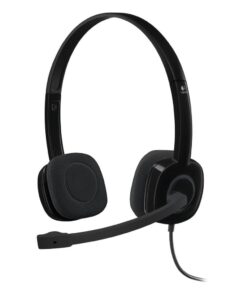 BLUESTORK MC201 Casque +Micro anti-bruit Reglage VOL. Jack 3,5mm