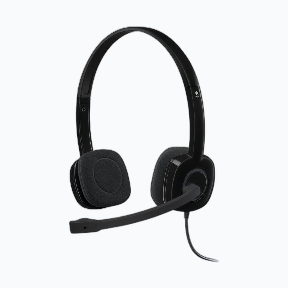BLUESTORK MC201 Casque +Micro anti-bruit Reglage VOL. Jack 3,5mm