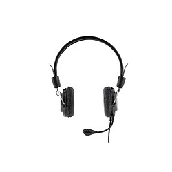 BLUESTORK MC201 Casque +Micro anti-bruit Reglage VOL. Jack 3,5mm