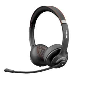 BLUESTORK MC302 Casque stéréo Hi-fi avec micro pour utilisation PC