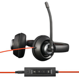 BLUESTORK MC401 Casque +Micro rotatif anti-bruit +Télec. Jack+USB