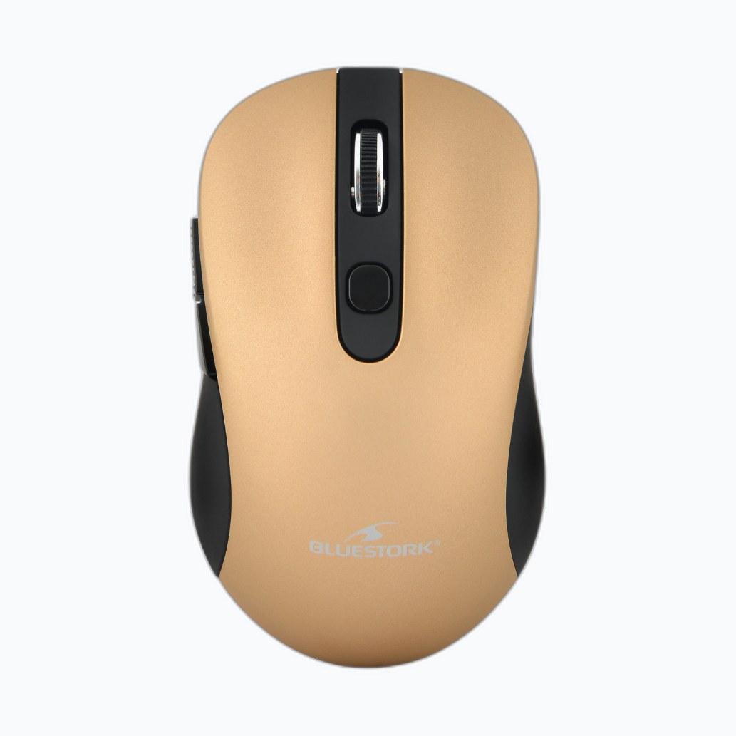 BLUESTORK M-WL-OFFICE60 * SOURIS 2.4Ghz 6 BOUTONS s/fil * Gold