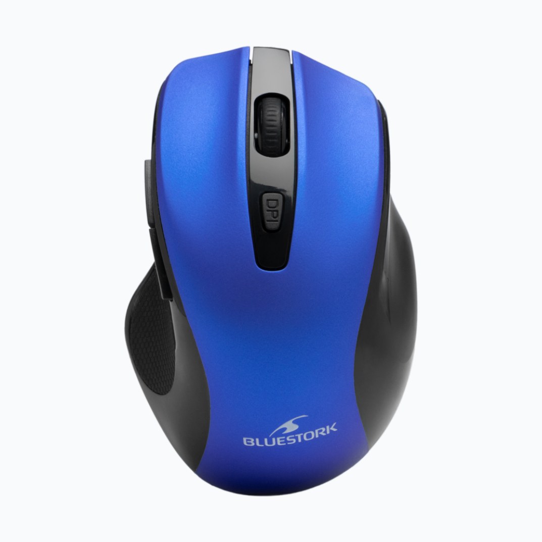 BLUESTORK M-WL-OFFICE75 Souris 6b. s/fil Dual Bluetooth+USB * Bleu